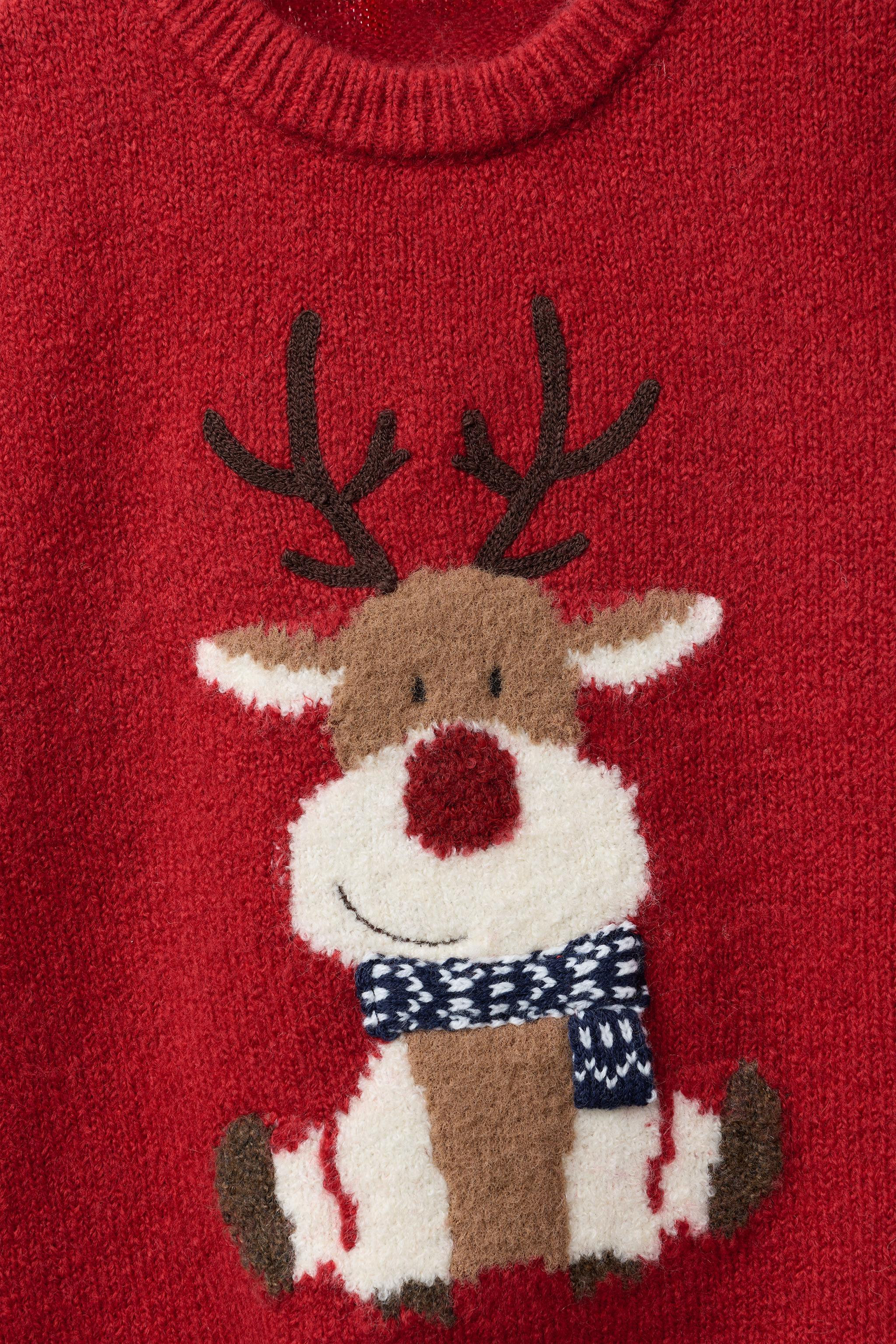 REINDEER KNIT JUMPER | Zara US
