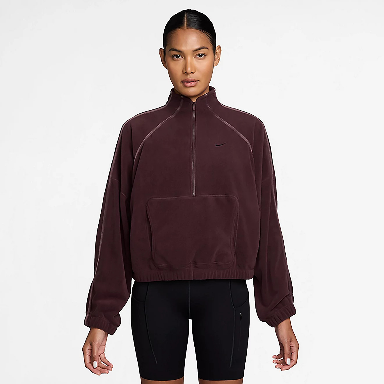 Nike Women's Nike One Therma-FIT 1/2-Zip Sweatshirt | Academy Sports + Outdoors