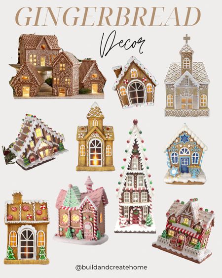 Gingerbread houses are a popular trend this Christmas. Here is a round up of different sizes, themes and styles of Gingerbread Houses you can add to your collection! 

#LTKGiftGuide #LTKSeasonal #LTKHolidaySale