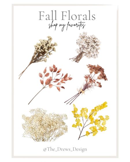 Shop fall floral stems - faux and dried. Perfect for fall decorating

#LTKstyletip #LTKhome #LTKunder50