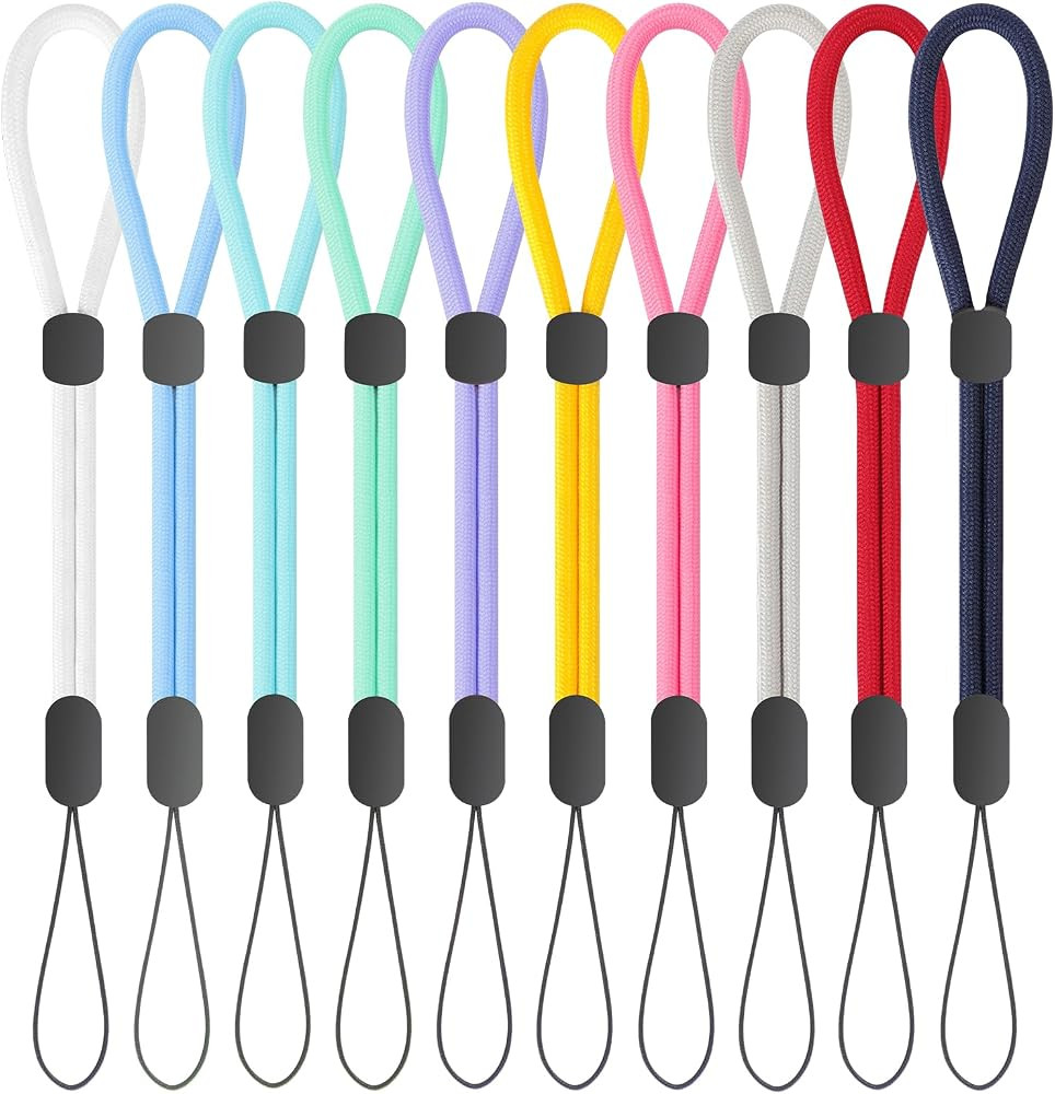 Wrist Strap Lanyard, Adjustable Phone Lanyards for Cell Phone, Camera, Flashlight, Keychain, ID N... | Amazon (US)