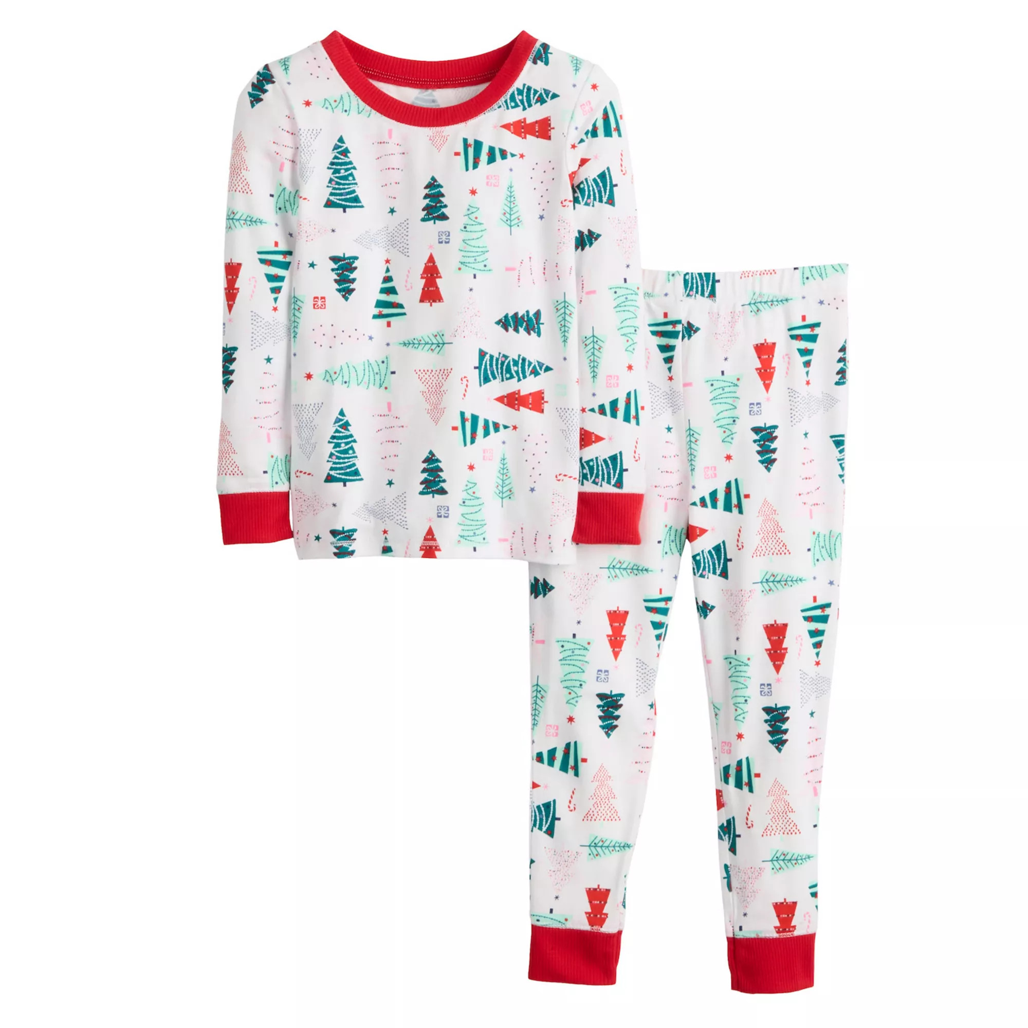 Baby & Toddler Jammies For Your Families® Christmas Tree Farm Pajama Top & Pajama Bottom Set | Kohl's