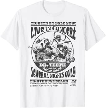 Disney The Muppets Live Dr Teeth and The Electric Mayhem T-Shirt | Amazon (US)