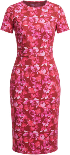 Women's Ruched Waist Midi Dress | Macy's