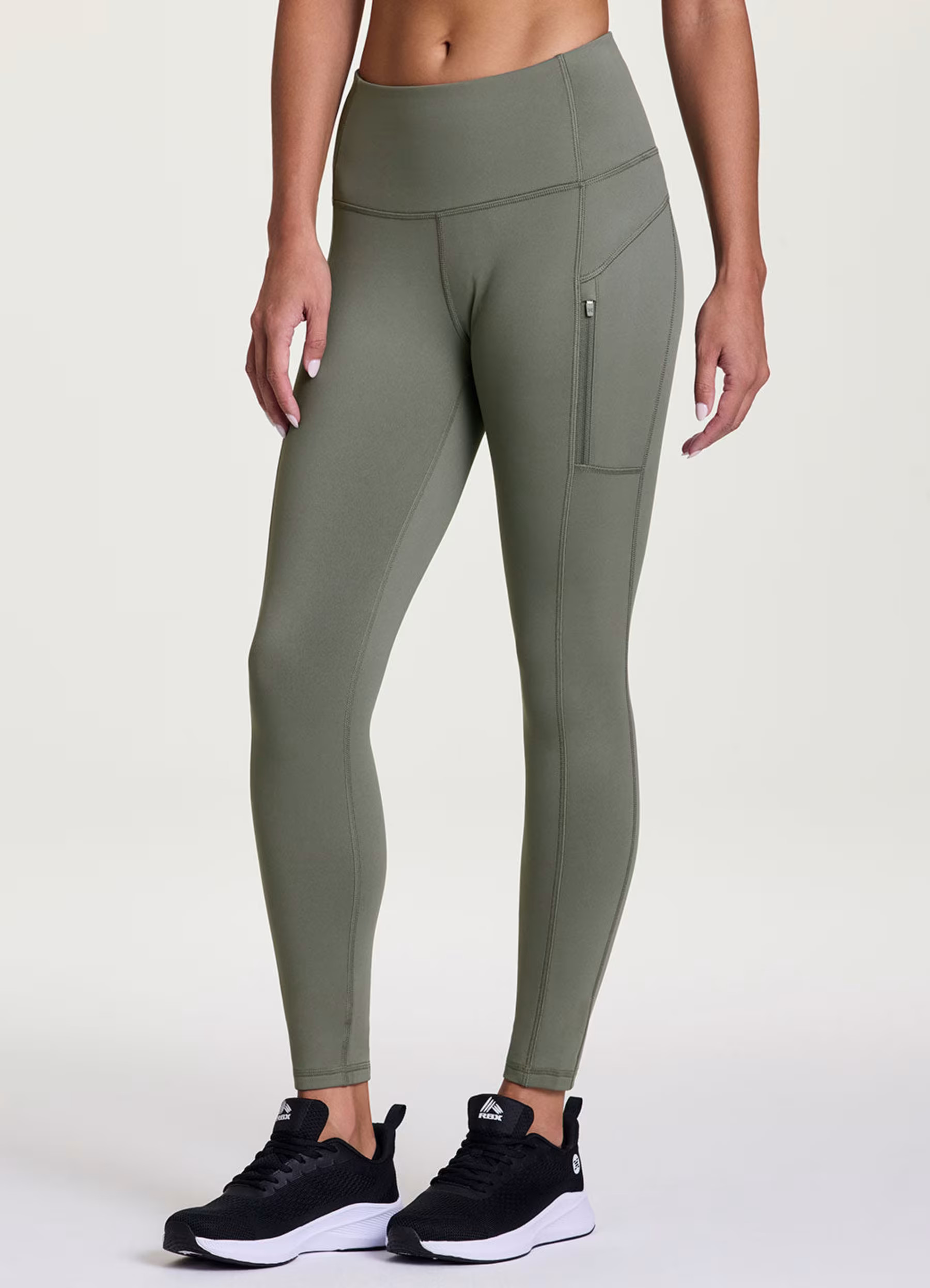 Fleece Lined Zip Pocket Legging - RBX Active | RBX Active