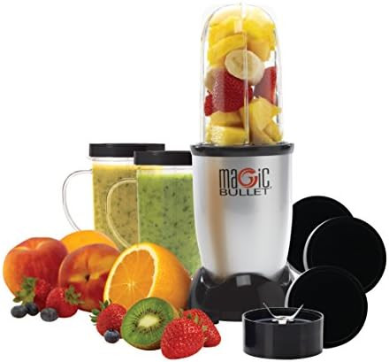 Magic Bullet RMBR-1101 (Silver) Blender/Mixer, 11-piece Set (Renewed) | Amazon (US)