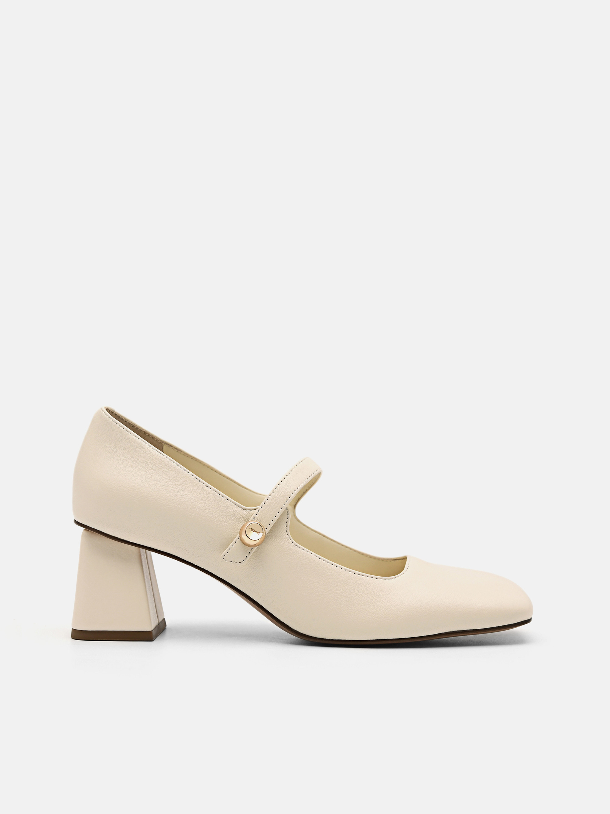 Beige Mastaba Heels | PEDRO | Pedro Shoes