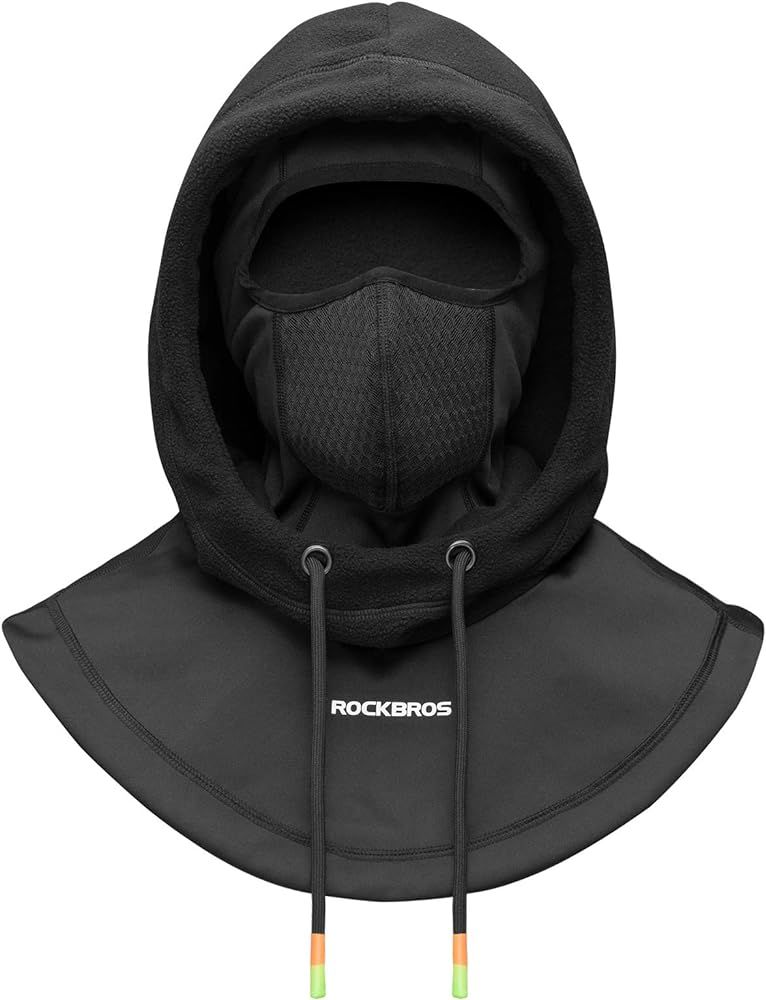 ROCKBROS Ski Mask Thermal Fleece Balaclava Ski Face Mask for Cold Weather Winter Men Outdoor Free... | Amazon (US)
