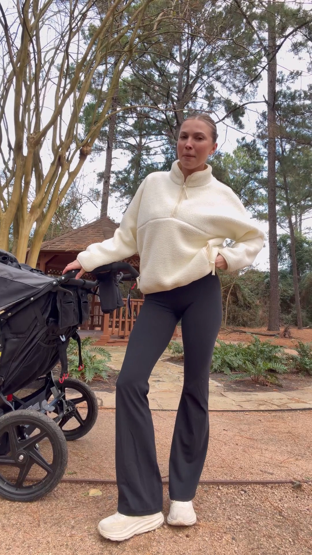 Today’s outfit! S in nursing tank, M in Sherpa, S in leggings! 

#LTKfitnessgoals #LTKootd #LTKmomlife