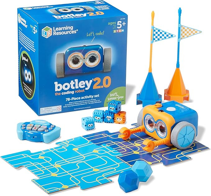 Learning Resources Botley the Coding Robot 2.0 Activity Set, Coding Robot for Kids, STEM Toy, Ear... | Amazon (US)