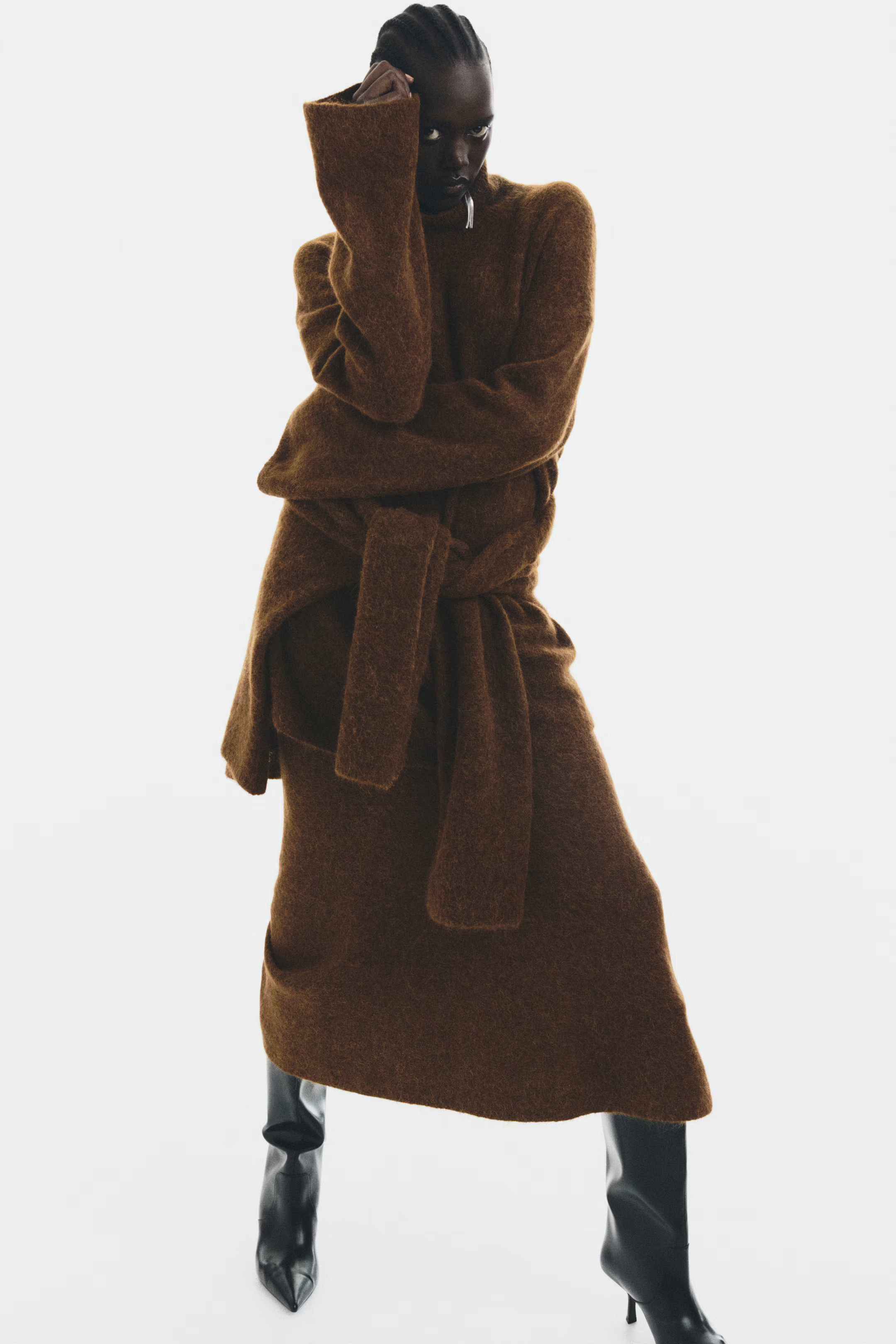 Alpaca-Blend Skirt | H&M (US + CA)