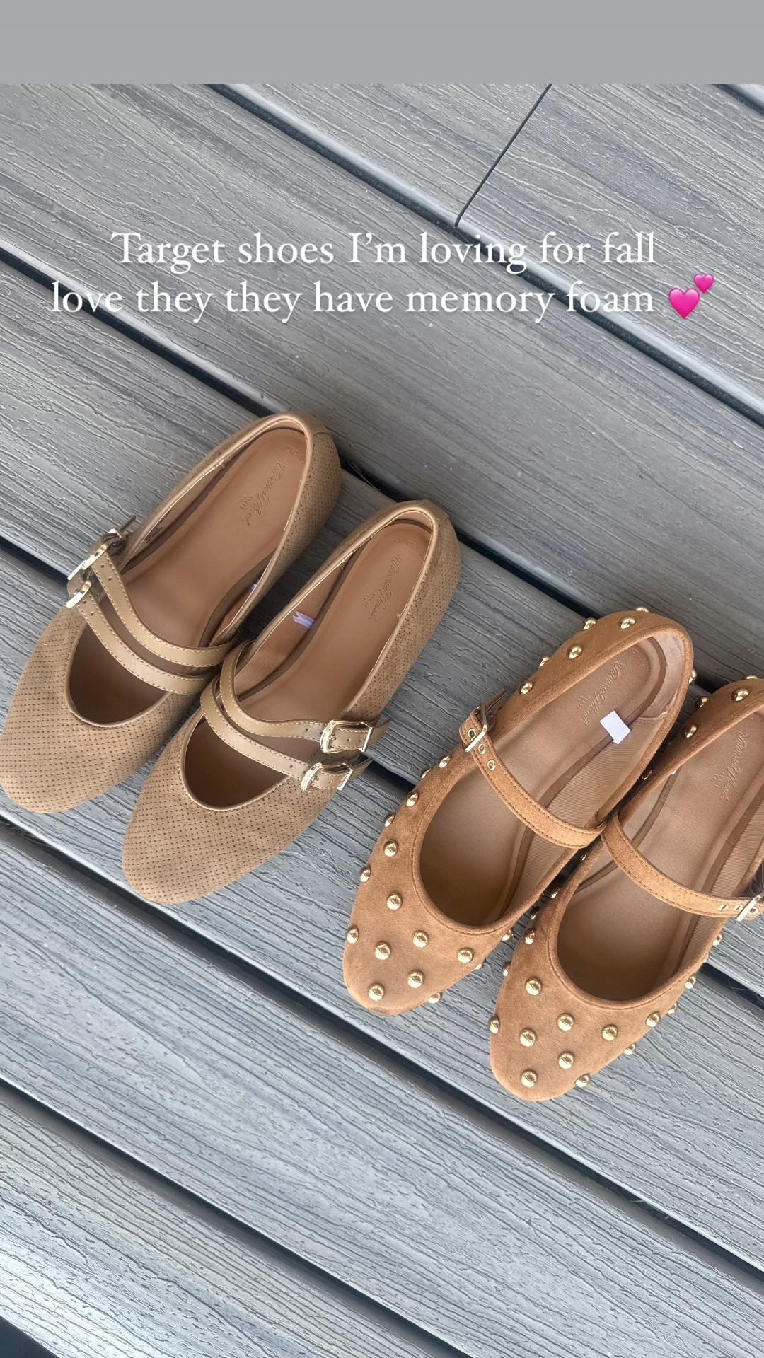 Target shoes with memory foam for fall! Loving their fall shoes options 

#LTKautumn #LTKShoeCrush #LTKSeasonal