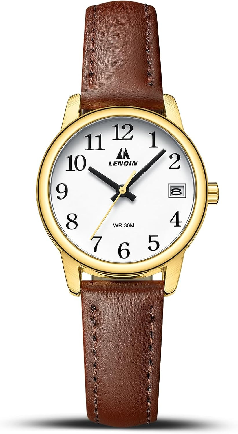 LN LENQIN Ladies Watches Analog Quartz Waterproof Watch for Women | Amazon (US)