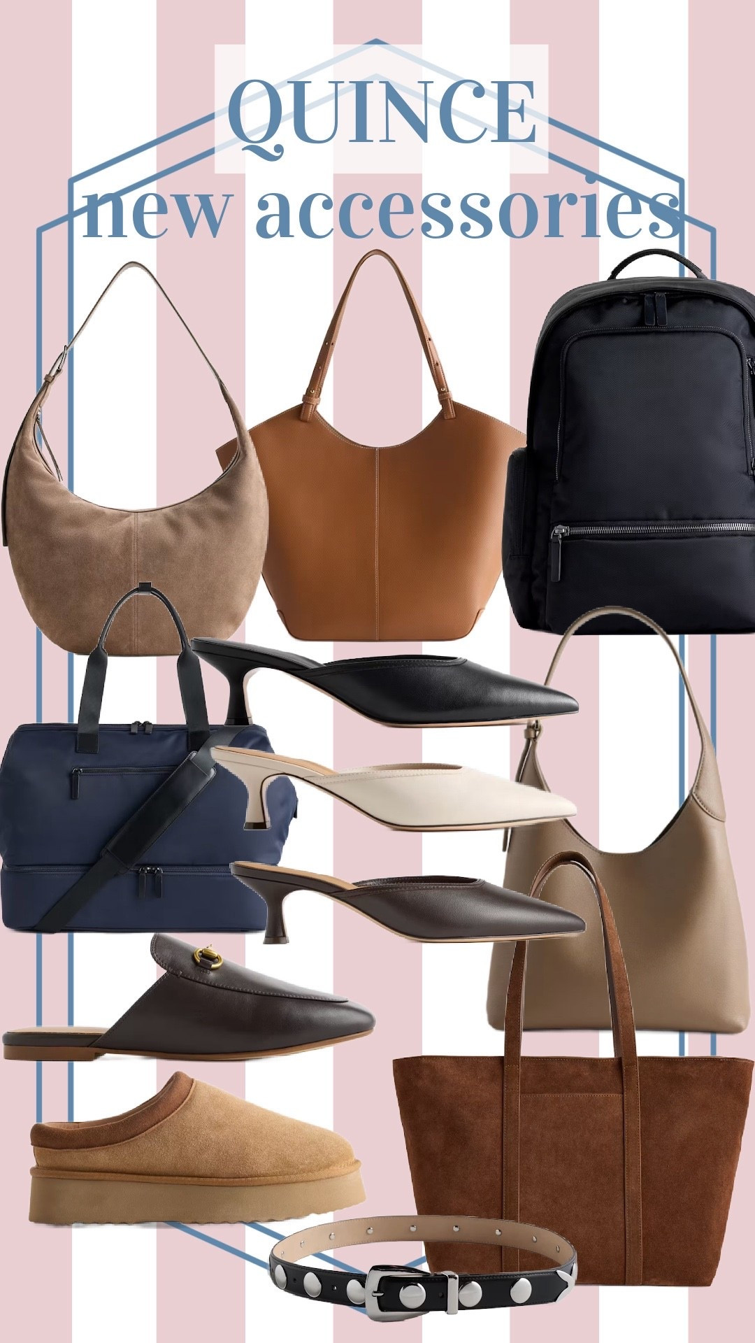 New QUINCE accessories 

#LTKFindsUnder100 #LTKOver40
