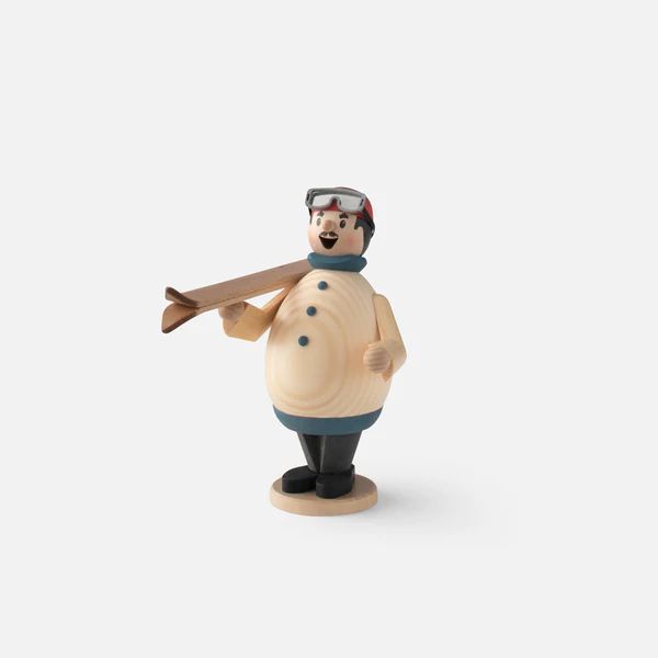 Jolly Skier Incense Smoker Set | Schoolhouse