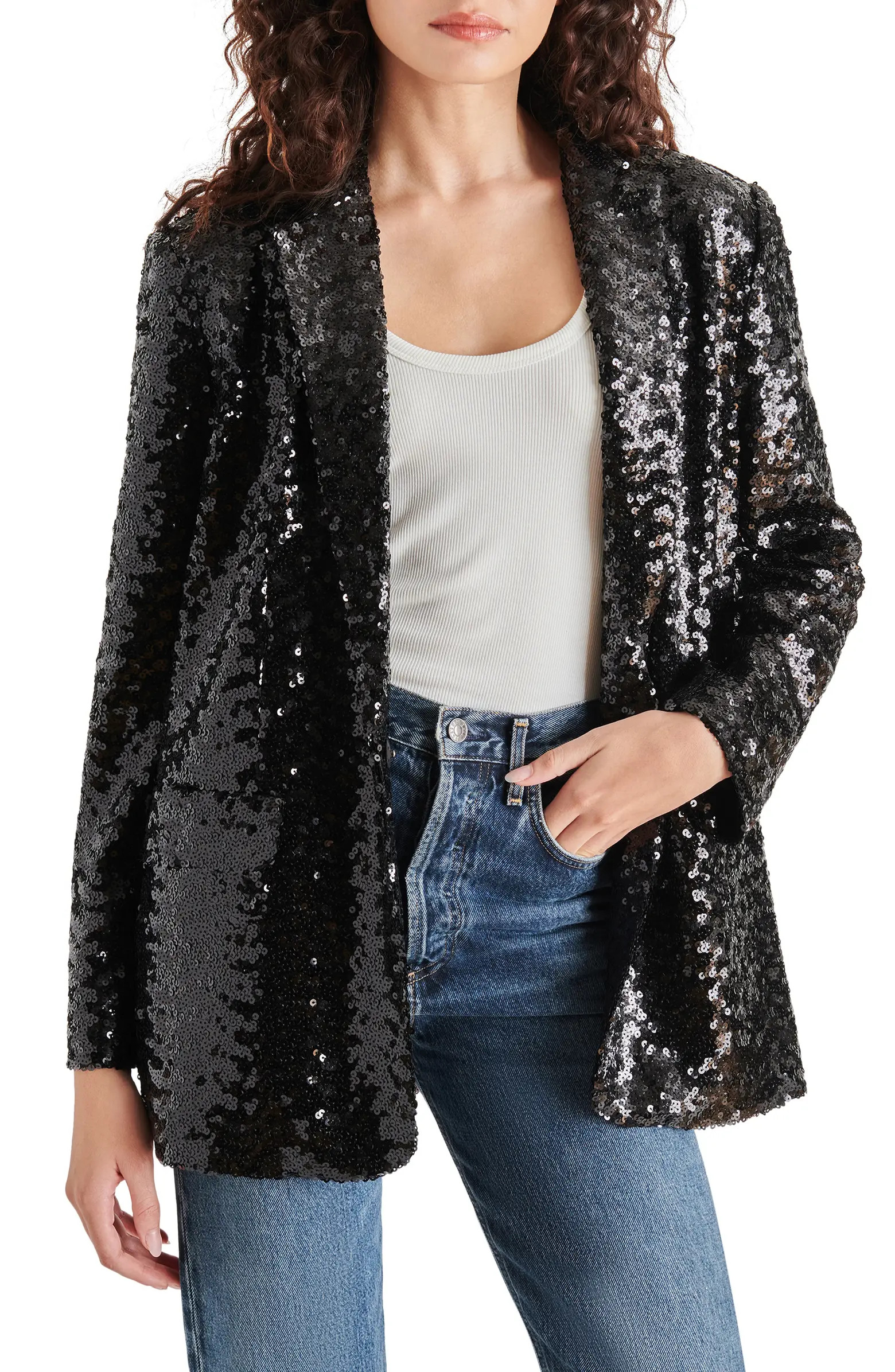 Steve Madden Imaan Sequin Blazer | Nordstrom | Nordstrom