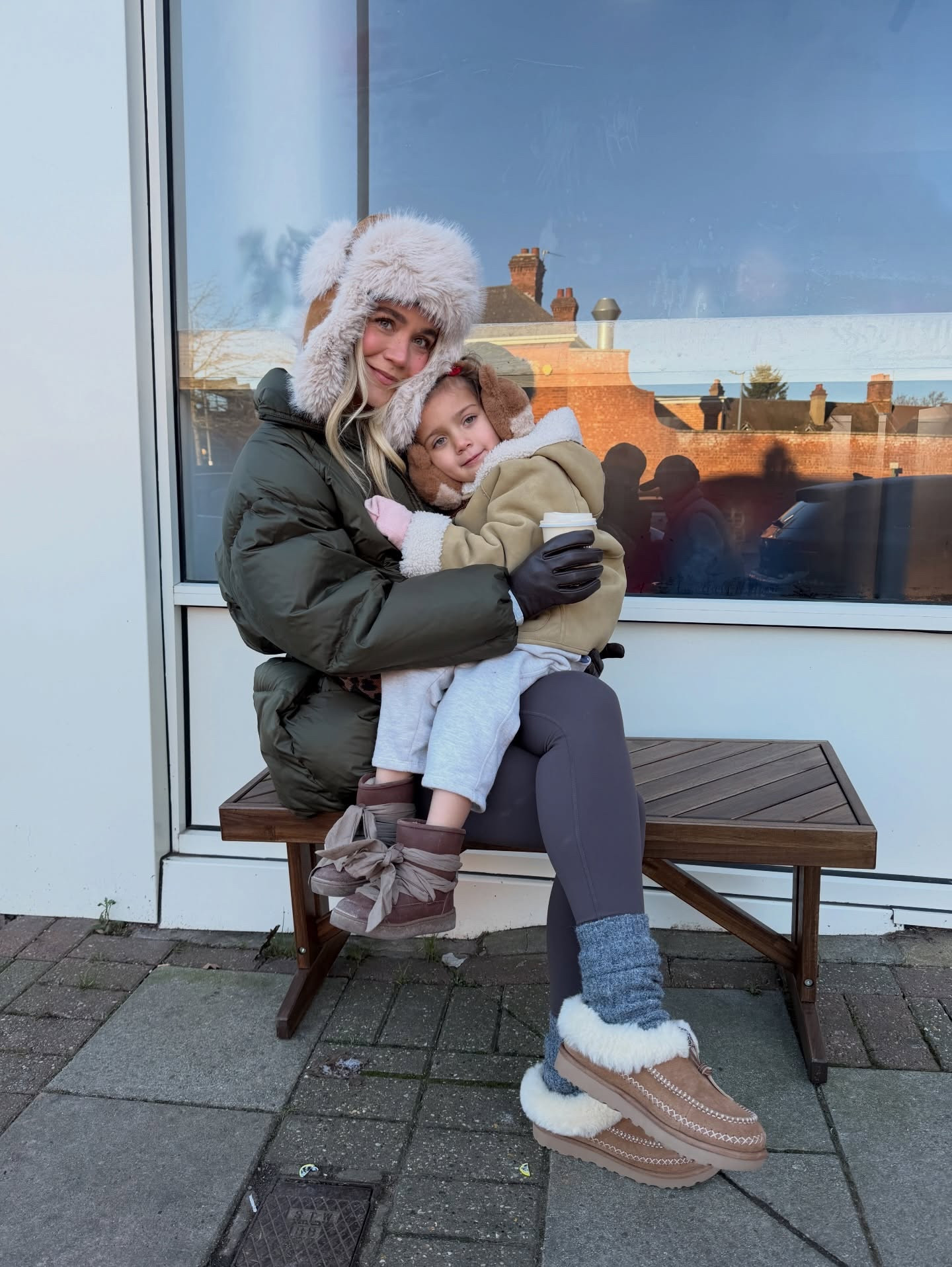 coffee run with my bestie 🧸