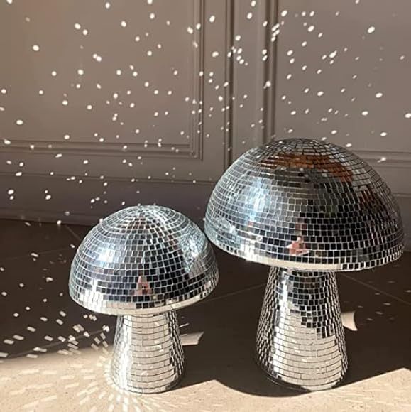 Mushroom Disco Ball,Disco Ball Lamp ,Disco Ball Jewelry Set,Disco Ball Mushrooms,Mushroom Shape M... | Amazon (US)