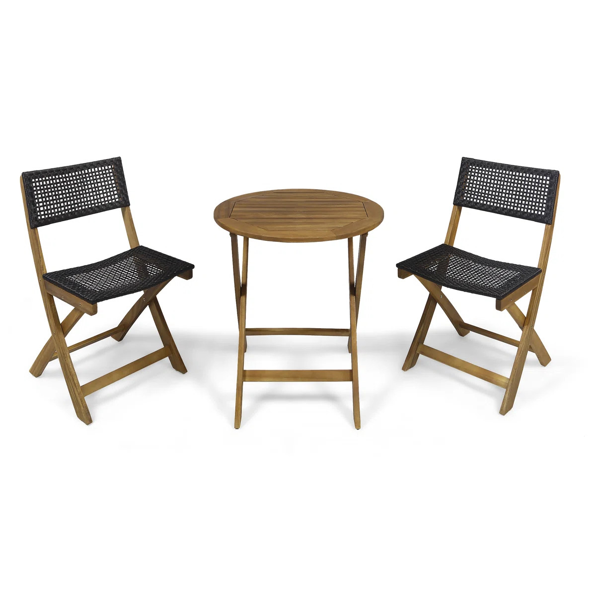 Rolston Round 2 - Person 26'' Long Bistro Set | Wayfair North America