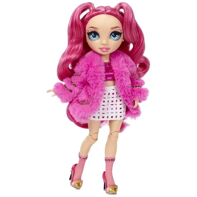 Rainbow High Stella Monroe – Fuchsia (Hot Pink) Fashion Doll with 2 Complete Mix & Match Outfit... | Walmart (US)