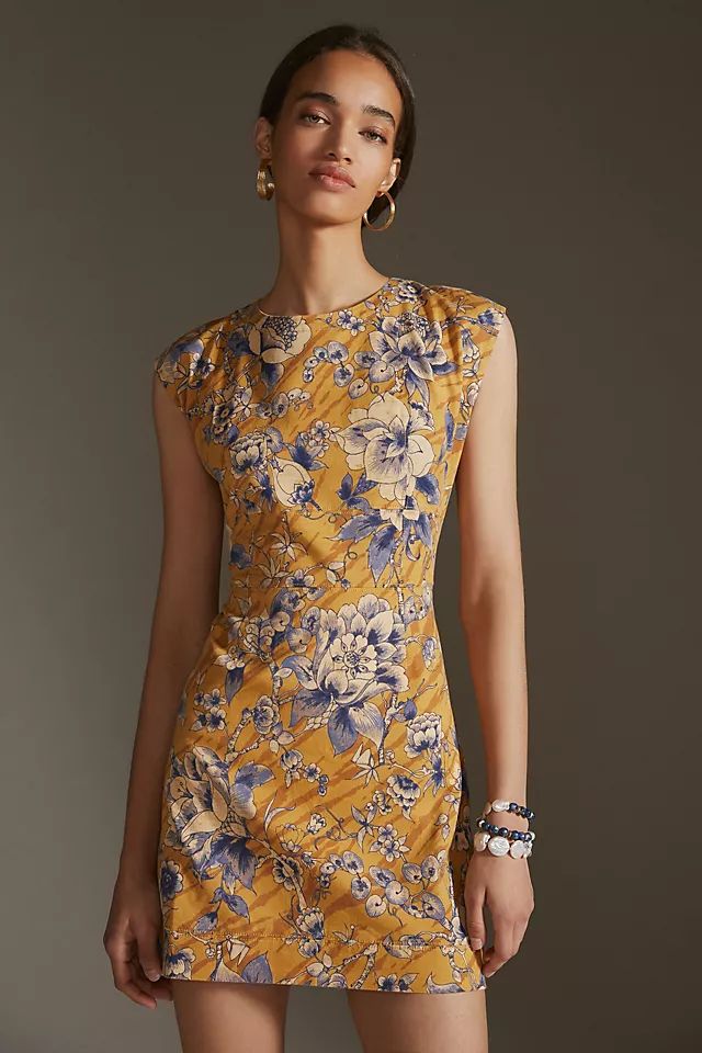 Tie-Back Utility Mini Dress | Anthropologie (US)