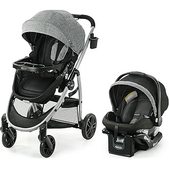 Graco Modes Pramette Travel System, Includes Baby Stroller with True Pram Mode, Reversible Seat, ... | Amazon (US)