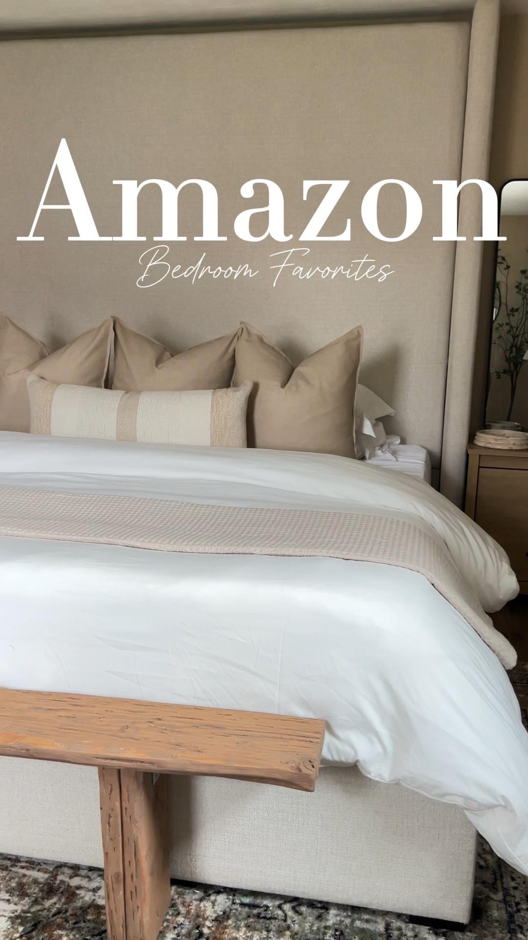 These are my favorite amazon bedding finds. If you’re looking to get that cloud like, fluffy bed these items are so worth it. 

#LTKSeasonal #LTKhome #LTKVideo