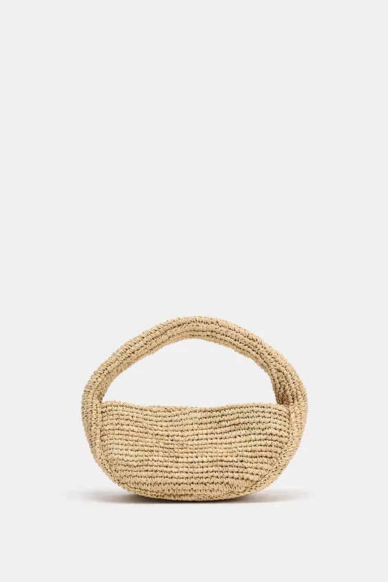 RAFFIA HANDBAG | Zara US