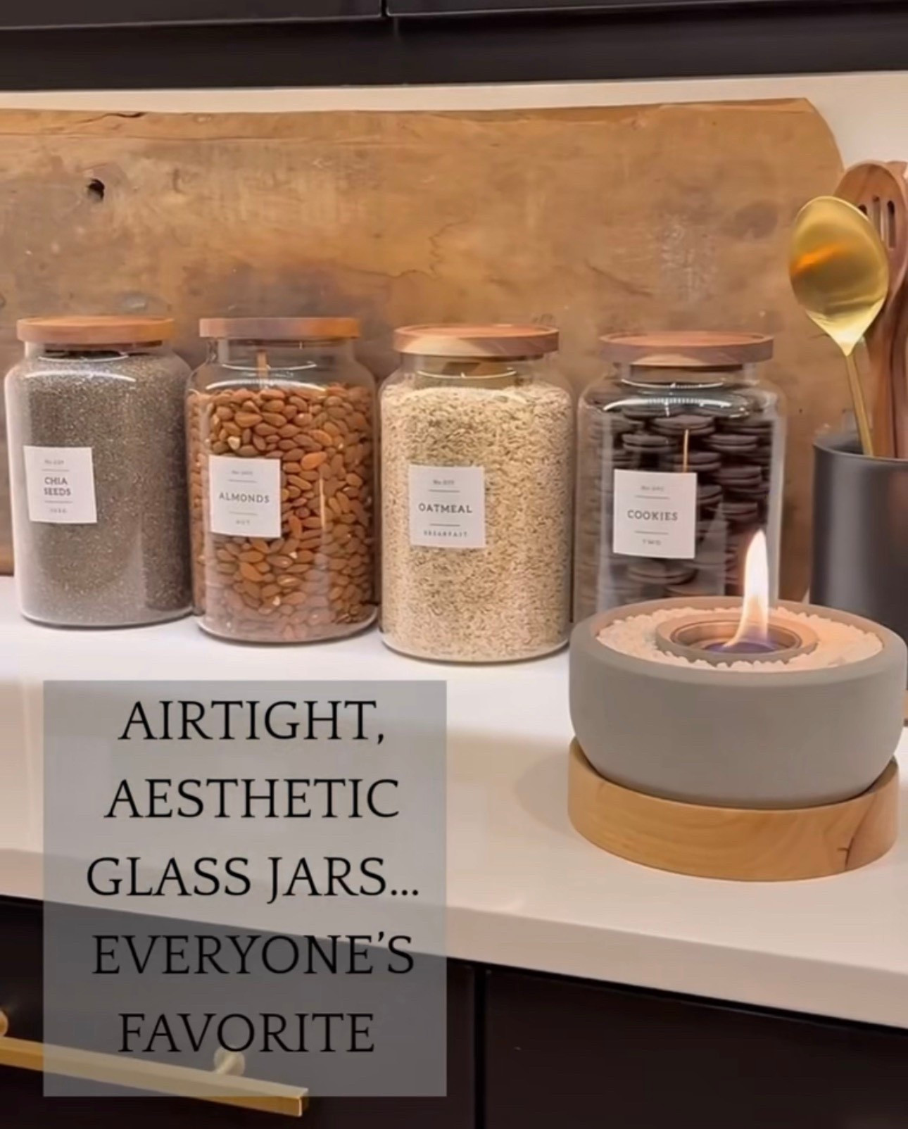 These aesthetic glass jars were in my old home and are in my new home! Loved them so much I’ve bought them over and over again 😍

Amazon kitchen finds 
Glass jars 
Kitchen glass jars 
Kitchen home decor 

Summerthompsonstyles 

#LTKSaleAlert #LTKHome #LTKU