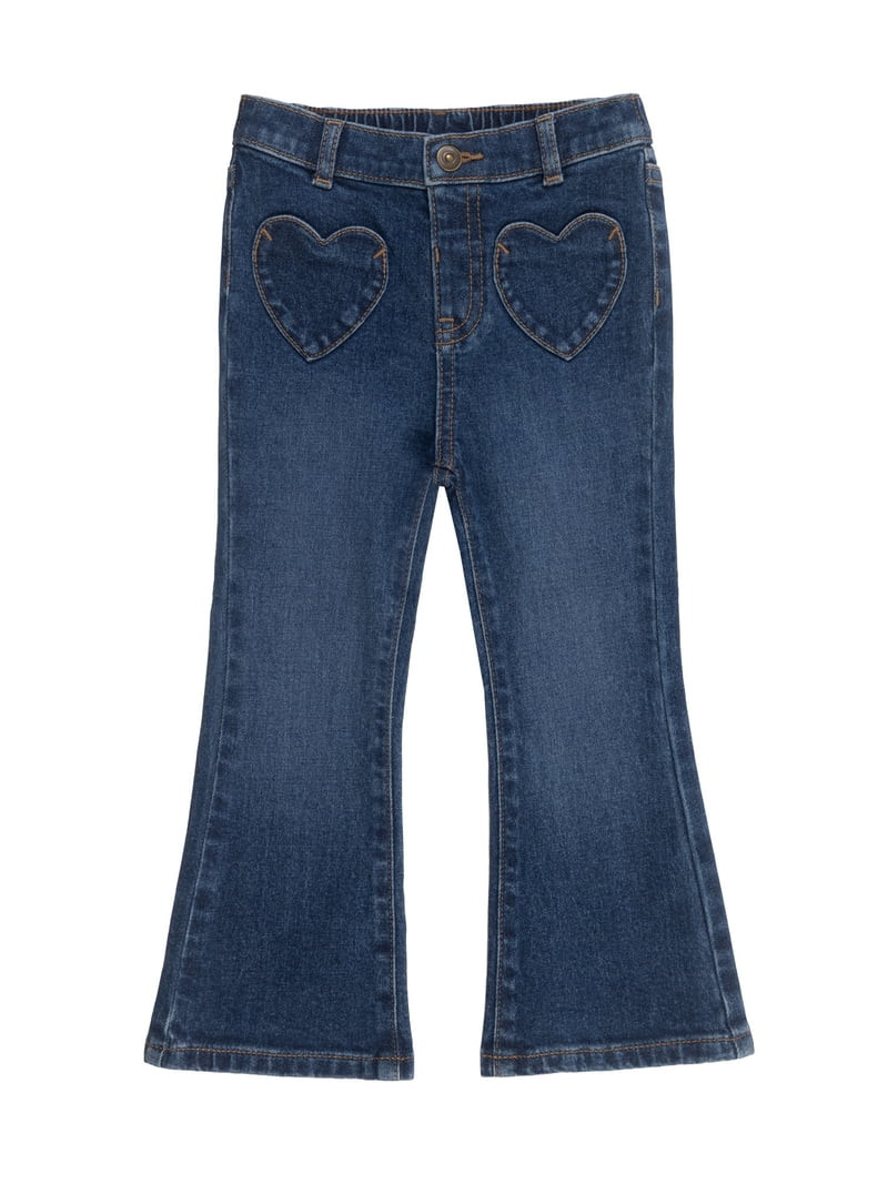 Wonder Nation Toddler Girl Fashion Denim Jeans, Sizes 12M-5T | Walmart (US)