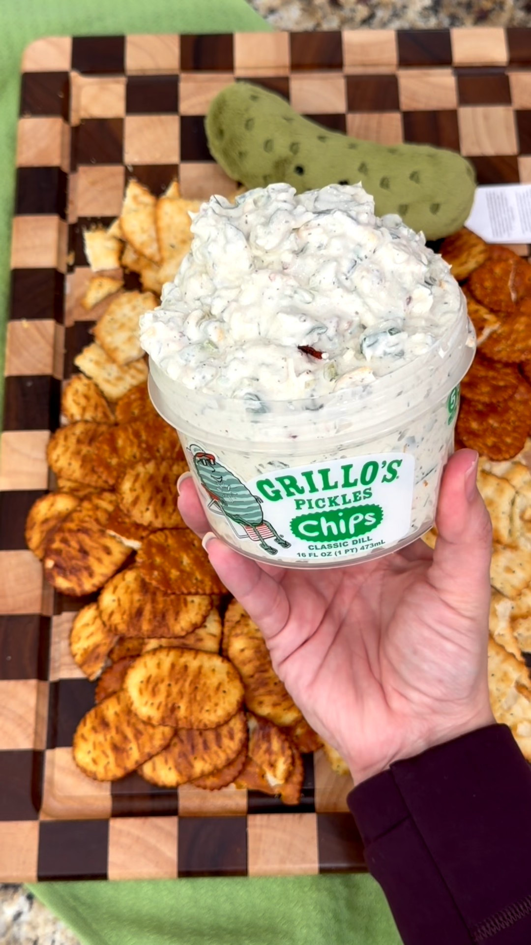 Viral pickle dip! If you’re going to eat this you’ll want the pickle sweatshirt to go with it 😂. This is sooo yummy!! The best dip I’ve ever had! 

#LTKootd #LTKfoodie #LTKvlog