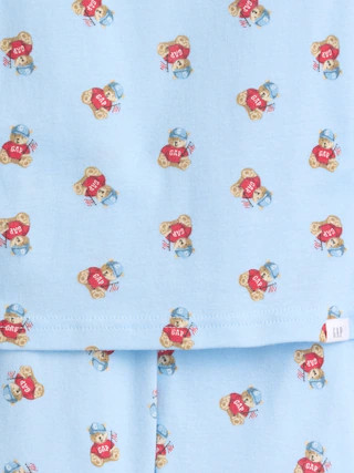 Baby & Toddler Brannan Bear Organic Brushed Cotton PJ Short Set | Gap (US)