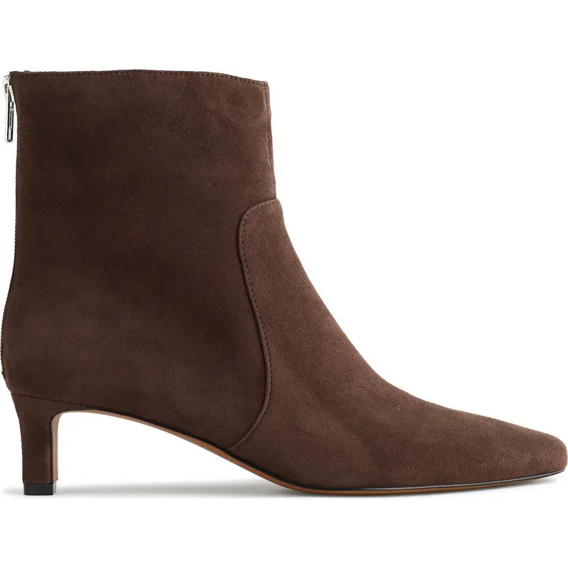 Madewell Dimes Kitten Heel Bootie in Tawny Khaki at Nordstrom, Size 9.5 | Nordstrom