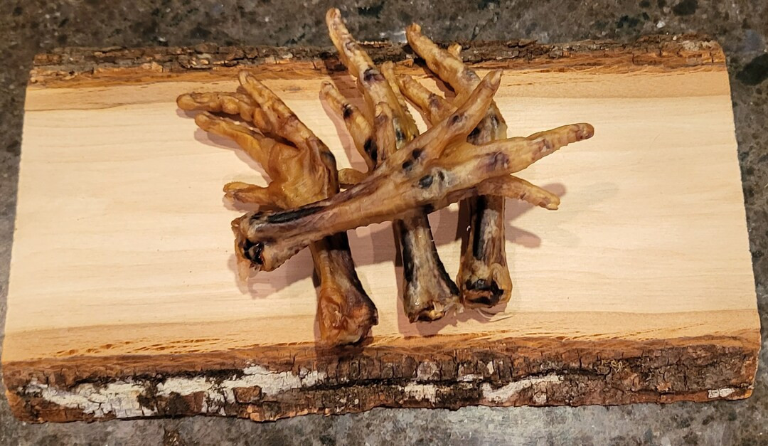 Charlie's Treats | Air Dried Chicken Feet | Size: 7 Nail Clipped feet per bag| Natural Single Ing... | Etsy (US)