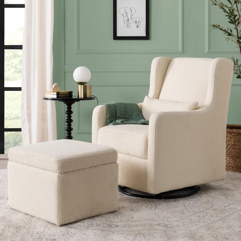 Carter's by DaVinci Adrian Swivel Glider and Ottoman & Reviews | Wayfair | Wayfair North America
