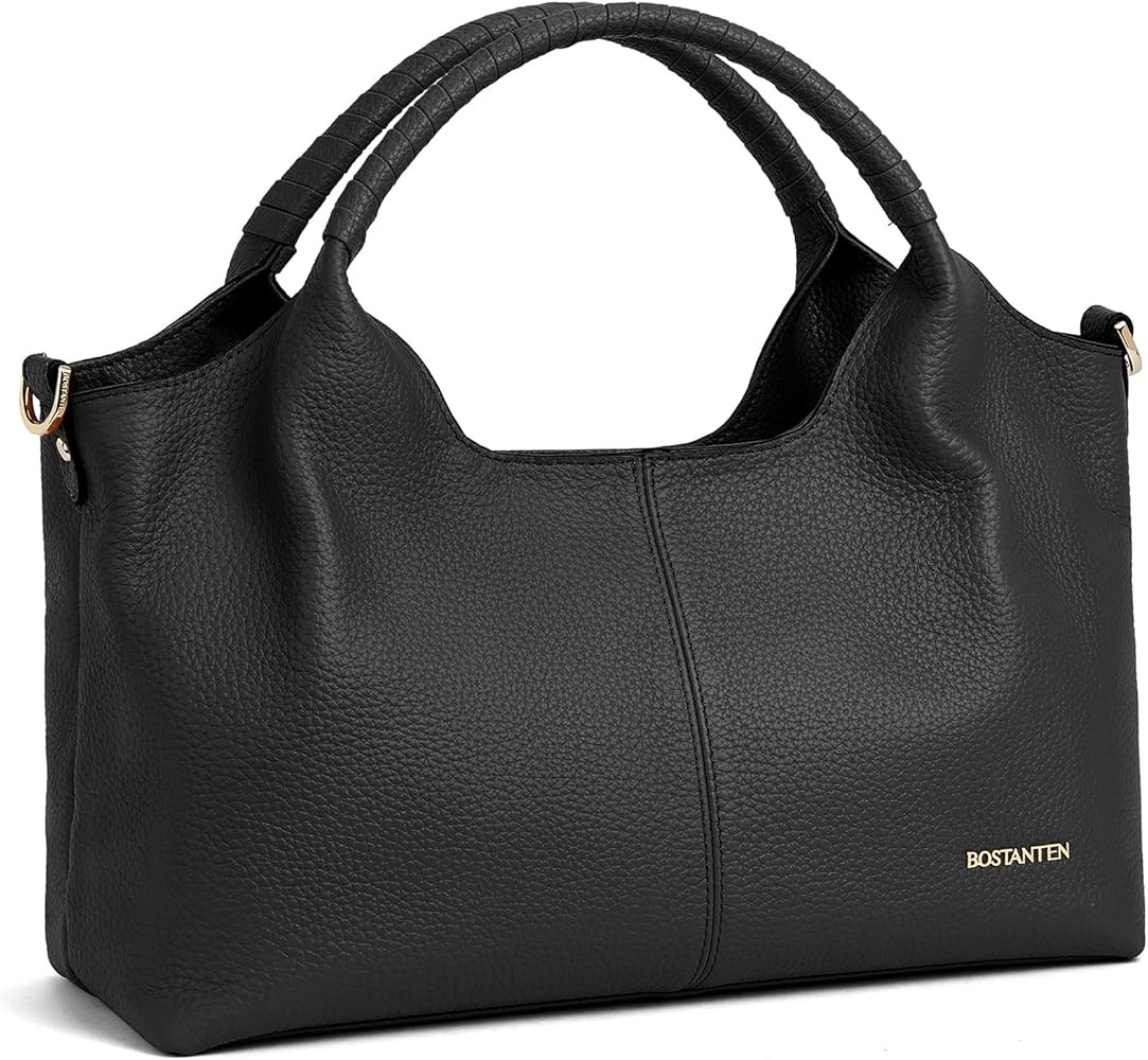 BOSTANTEN Genuine Leather Purses for Women Designer Handbags Crossbody Shoulder Bags Top Handle S... | Amazon (US)