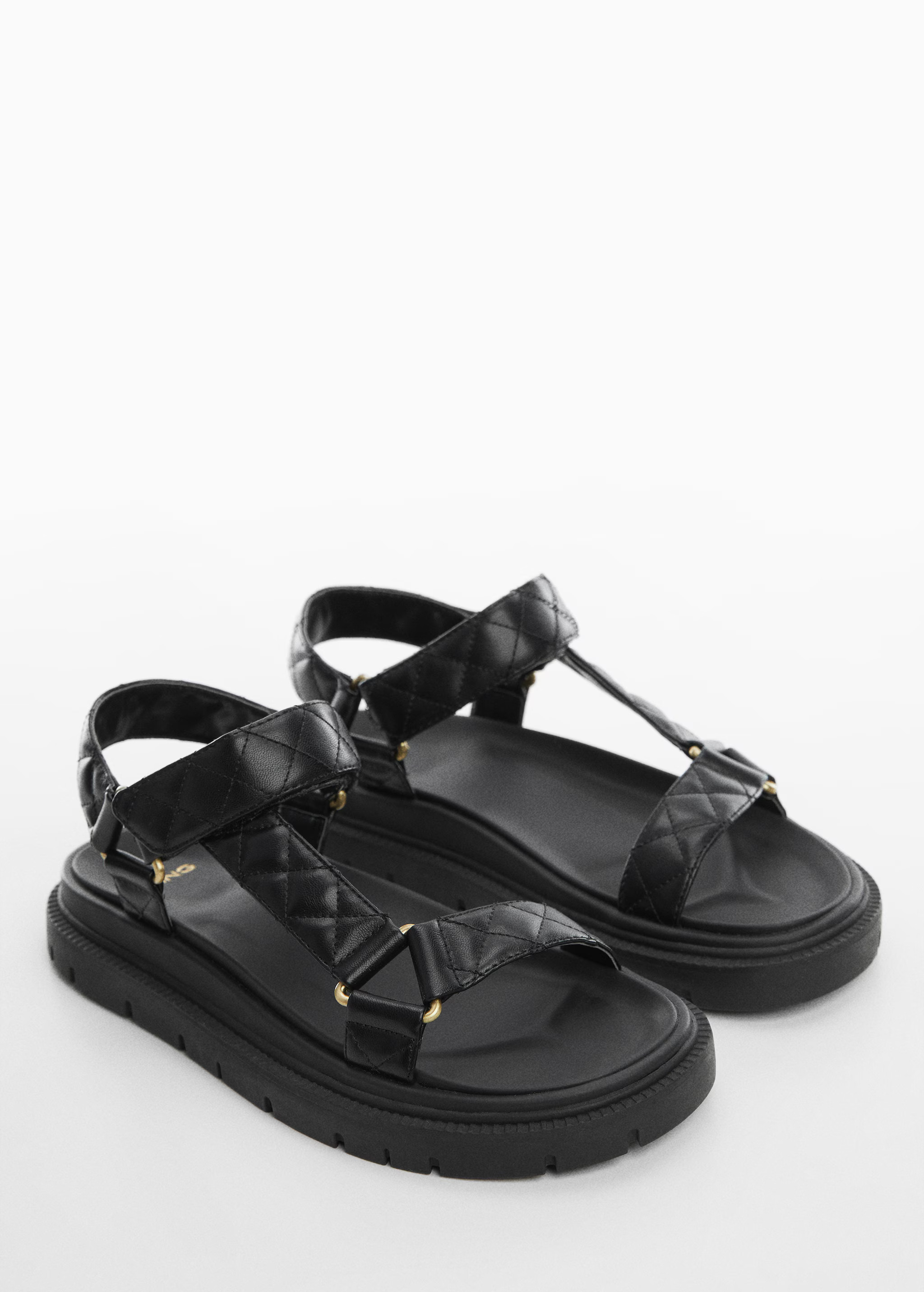 Velcro padded sandal | MANGO (US)