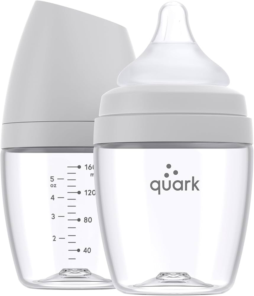 BuubiBottle Mini Slow Flow Bottle for Newborn Babies by Quark - with Anti-Colic RealFeel Nipple t... | Amazon (US)