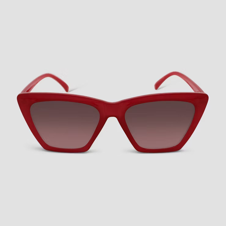 Women's Angular Cateye Sunglasses - Wild Fable™ | Target