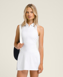 Bright White All Court Tennis Dress | Wilson Sporting Goods | Wilson Sporting Goods