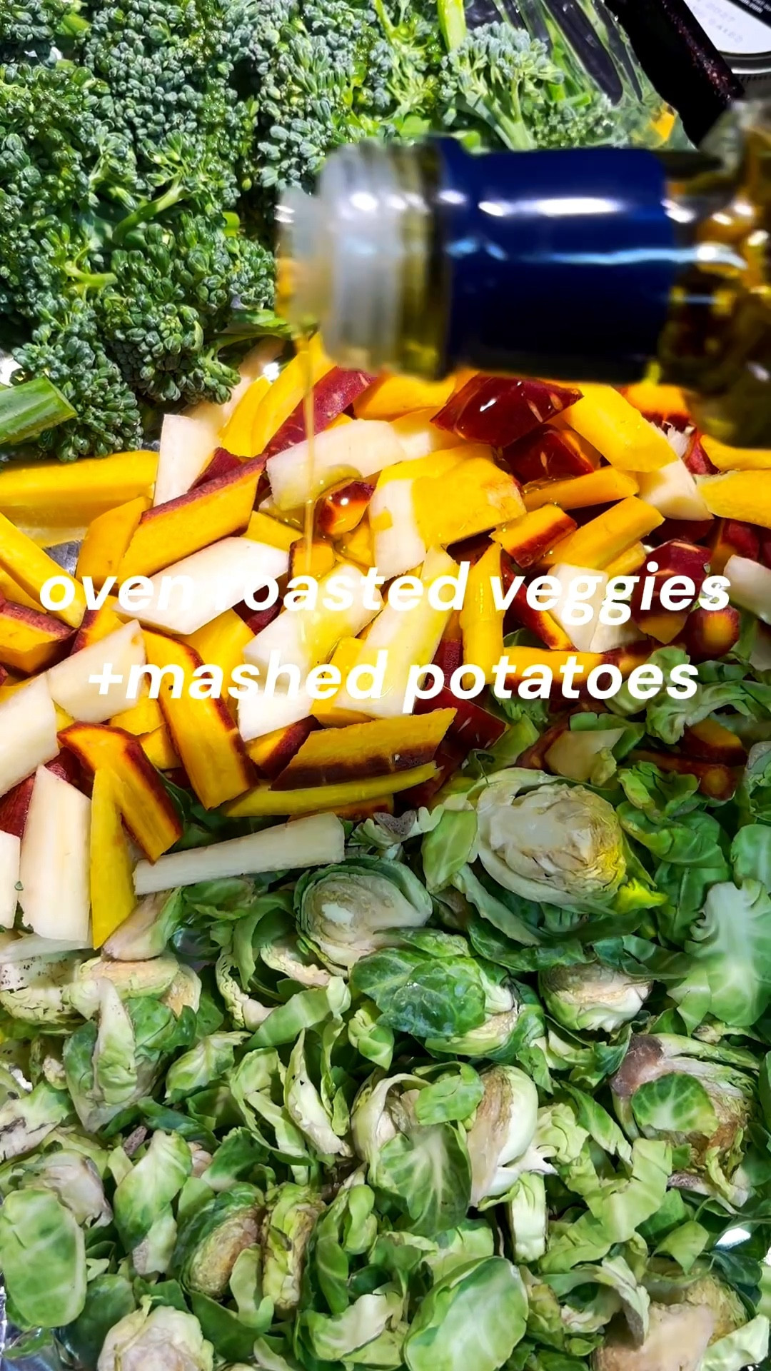 cook dinner with me 👩🏾‍🍳 kept it light tonight + made oven roasted veggies with mashed red potatoes 😋 sometimes keeping the meals simple is the best thing you can do ✨

#LTKHome #LTKSeasonal