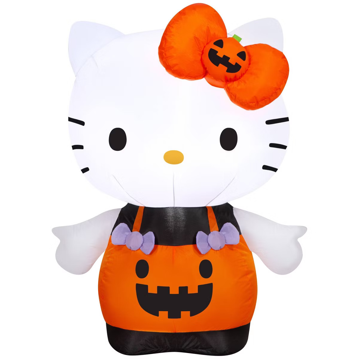 Hello Kitty 3' Airblown in Jack O'Lantern Outfit Halloween Inflatable Decoration | Target