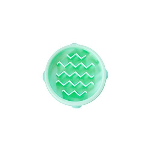 Outward Hound Fun Feeder Slo Bowl, Slow Feeder Dog Bowl, Small/Tiny, Mint | Amazon (US)