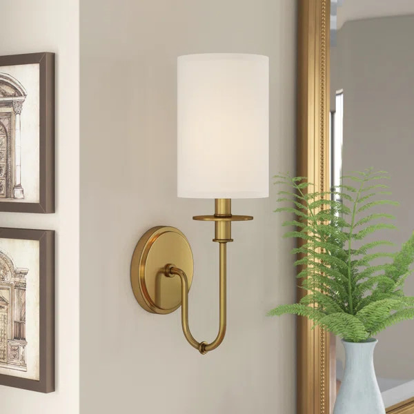 Rheems 1-Light Armed Sconce | Wayfair North America