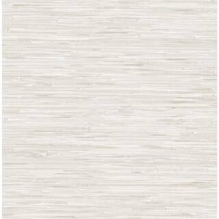 NuWallpaper Cream Grassweave Neutral Textured Wallpaper Sample NU2875SAM - The Home Depot | The Home Depot