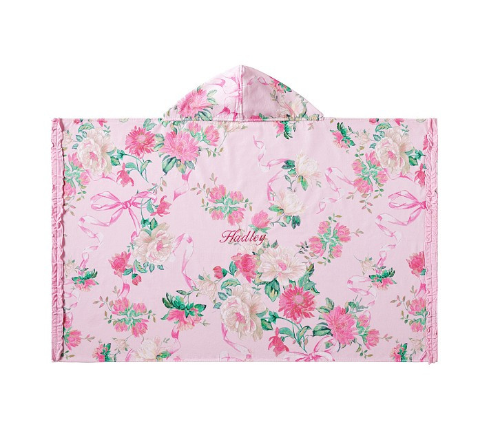 LoveShackFancy Kid Beach Hooded Towel | Pottery Barn Kids