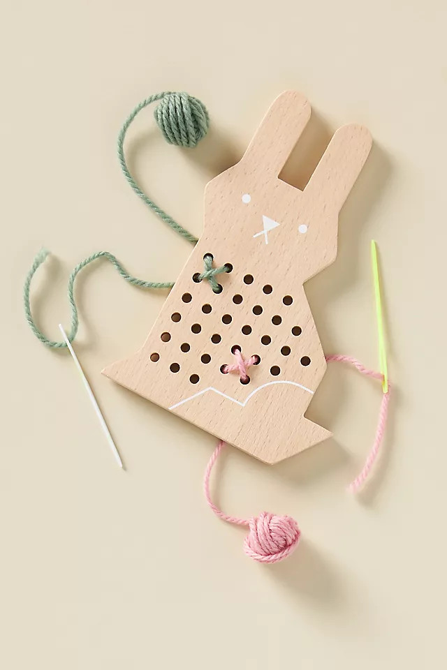 Cross Stitch Rabbit Friend | Anthropologie (US)