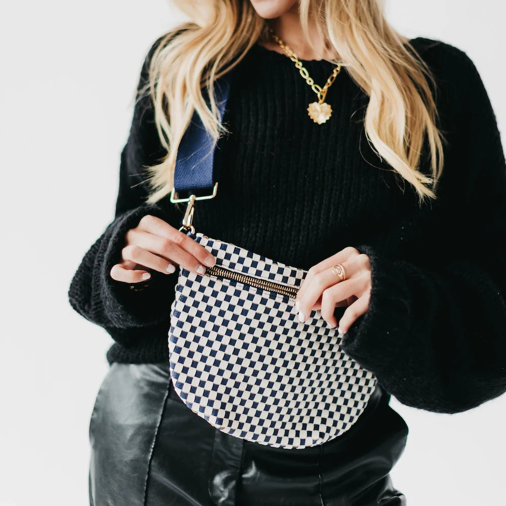 Westlyn Woven Bum Bag | Pretty Simple