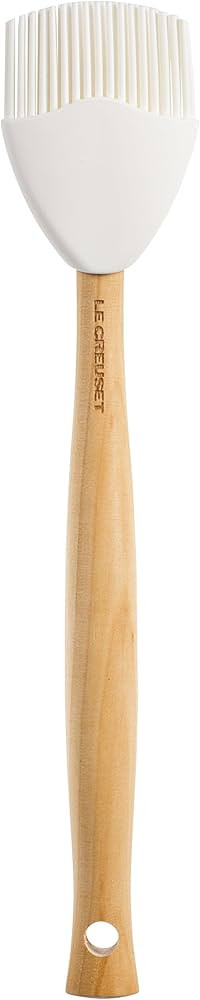 Le Creuset Silicone Craft Series Basting Brush, 10 1/2" x 2 1/8", White | Amazon (US)