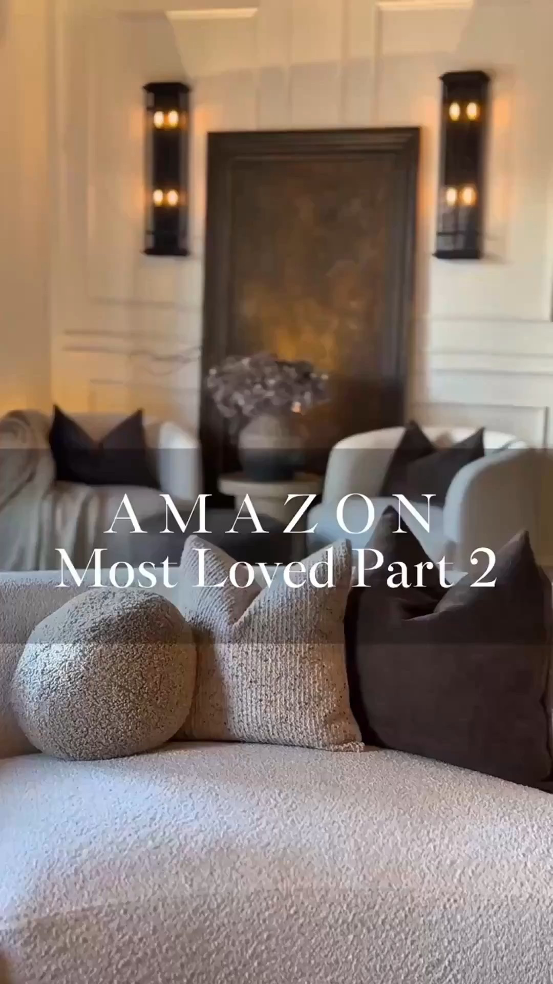 A roundup of Amazon’s most loved home decor lately ✨ 

Timeless, practical, and aesthetic pieces that elevate any space: 
🪞 Arched mirror + neutral rug 
🚿 Peel & stick gold shower organizer 
💡 Wireless dimmable lighting
 🖼️ Modern picture frames 
🪑 Designer-inspired upholstered counter stools + swivel barrel chairs 
🛏️ Upholstered boucle bed frame 
🎨 Moody earthy art 
🌱 Planter + corner spotlight


Affordable finds with luxe style that blend seamlessly into modern interiors 🤎



#amazonhome #amazonfinds #archedmirror #wirelesslights #picturelighting #modernpictureframes #counterstools #designerlookalike #plantlighting #cornerlighting #showerorganizer #moodyart #earthydecor #amazonhomefavorites #neutraldecor #homeaesthetic #cozyhomevibes #modernhomedecor #aesthetichomedecor


#LTKFindsUnder100 #LTKHome #LTKGiftGuide
